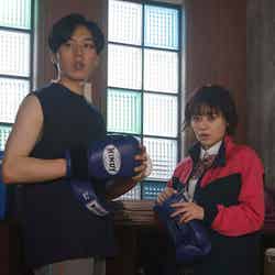 （左から）坂東龍汰、吉柳咲良 「未来への10カウント」第2話より（C）テレビ朝日