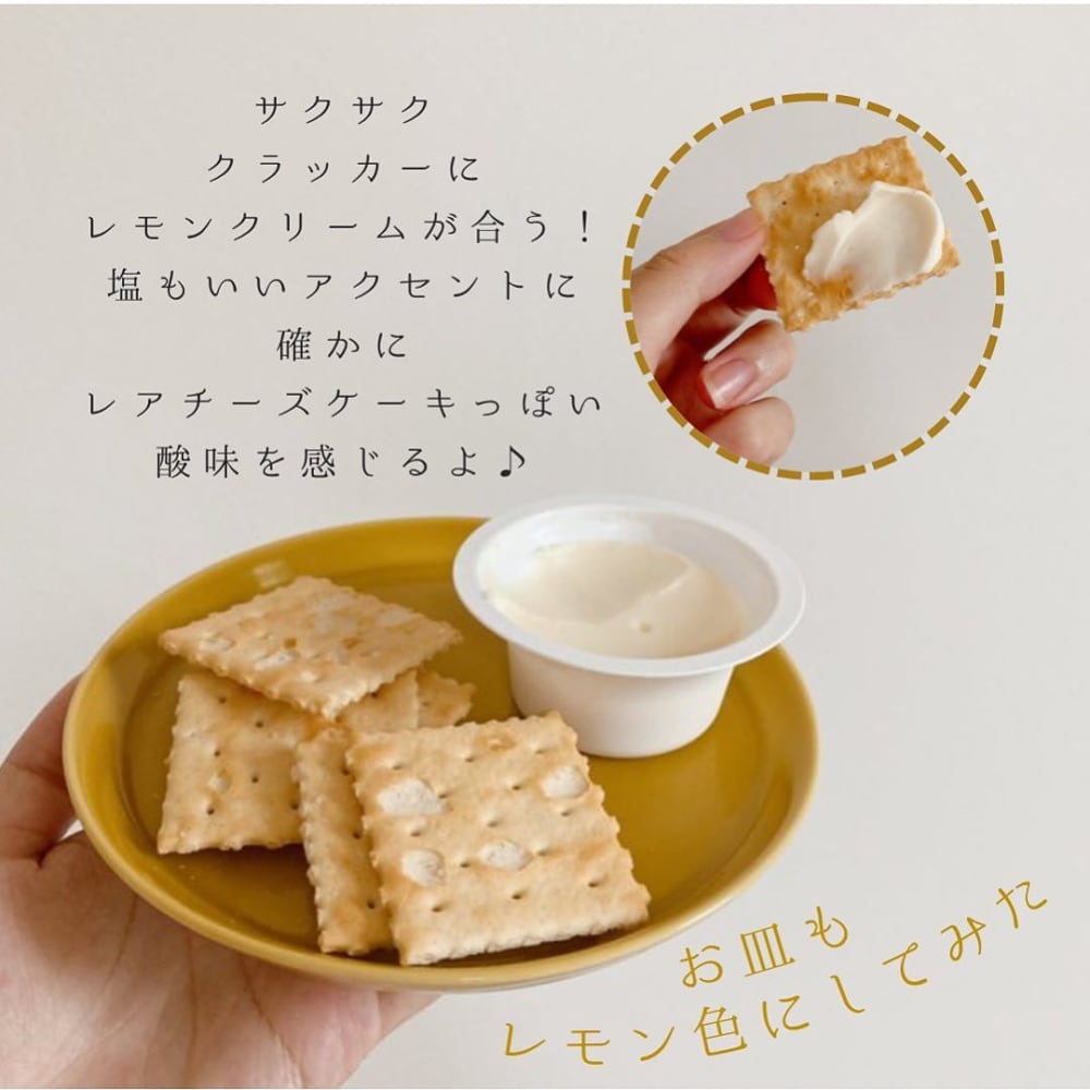 レモン風味チーズディップ