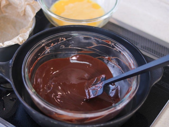 ガトーショコラ工程