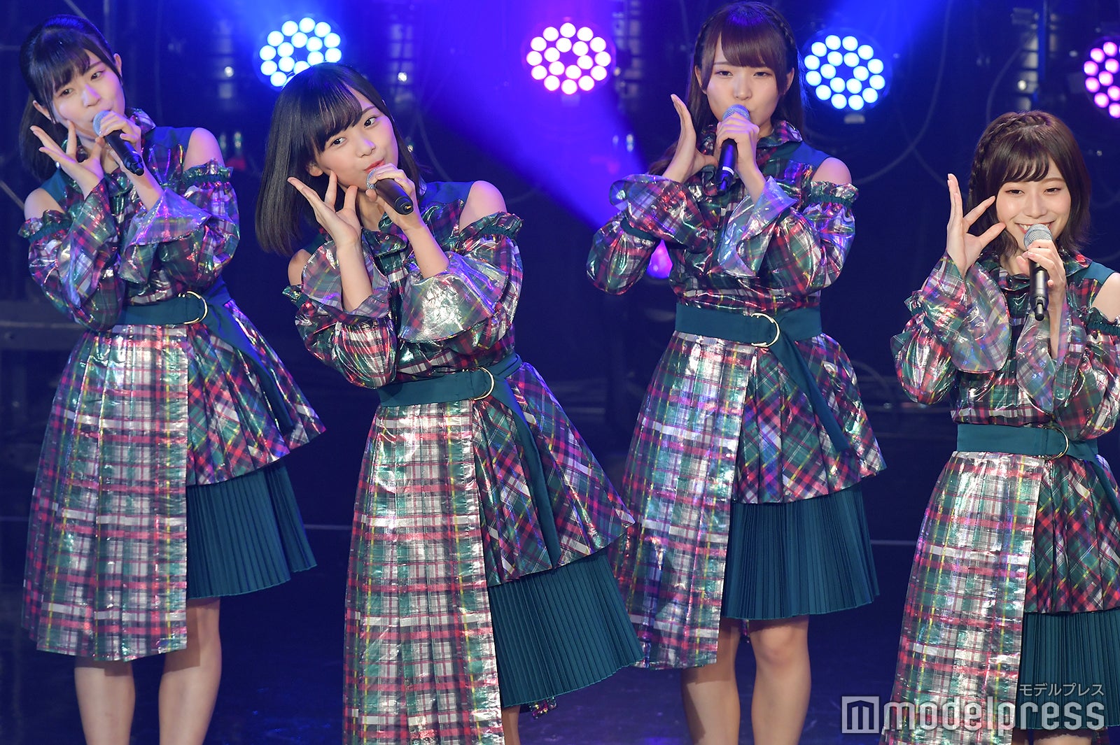 松田好花、濱岸ひより、高瀬愛奈、東村芽依「TOKYO IDOL FESTIVAL 2018」 （C）モデルプレス