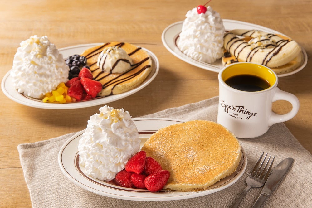 Pancake for One ～お一人さまパンケーキ～／画像提供：Eggs’n Things Japan