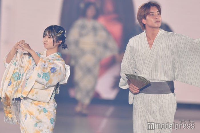 実熊瑠琉、白間太陽(C)モデルプレス