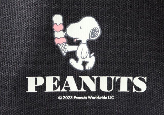 SPRiNG　7月号　付録　通常号　増刊号　スヌーピー　トートバッグ　デザイン