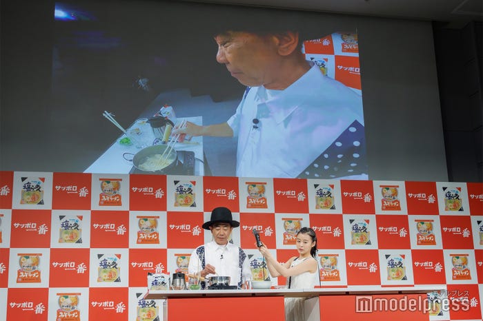木梨憲武、森七菜(C)モデルプレス