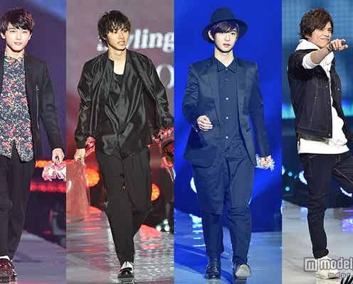 山崎賢人、千葉雄大、吉沢亮、山本裕典らイケメン集結で“逆バレンタイン”<東京ランウェイ 2015 S/S>