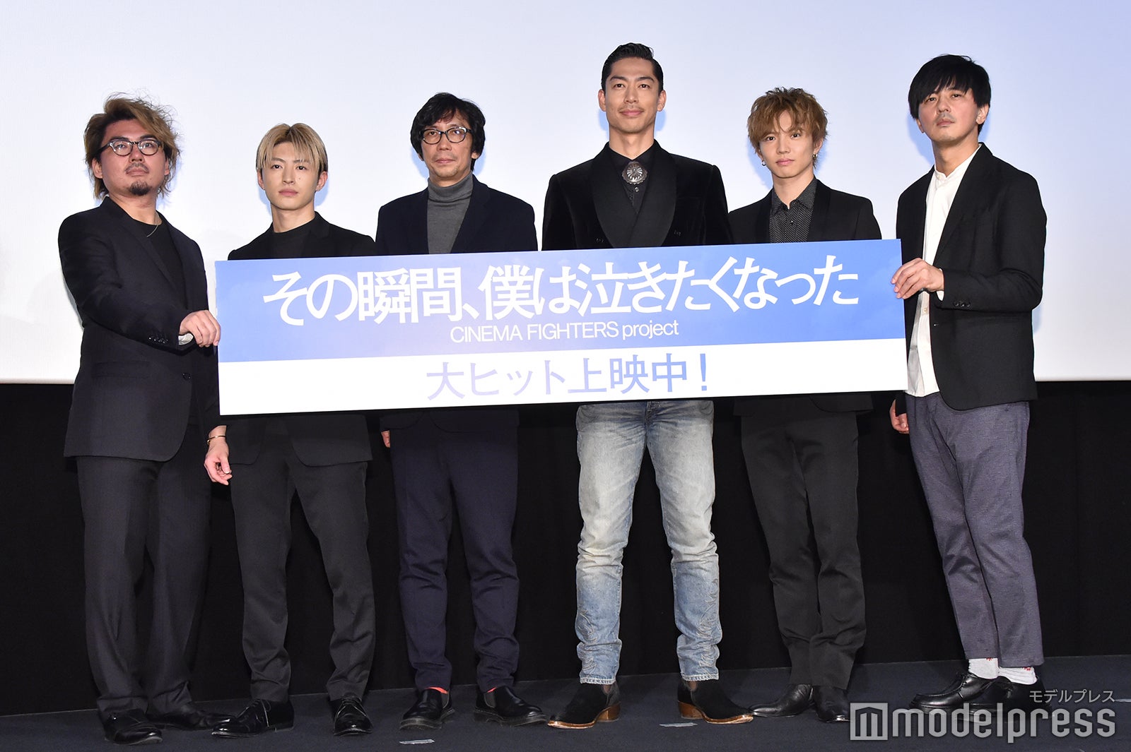 洞内広樹監督、佐野玲於、行定勲監督、AKIRA、佐藤大樹、井上博貴監督（C）モデルプレス