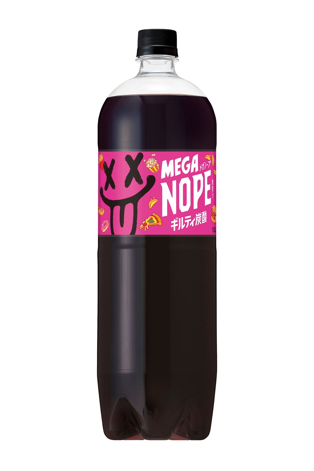 ギルティ炭酸 MEGA NOPE 1.5Lペットボトル（提供画像）
