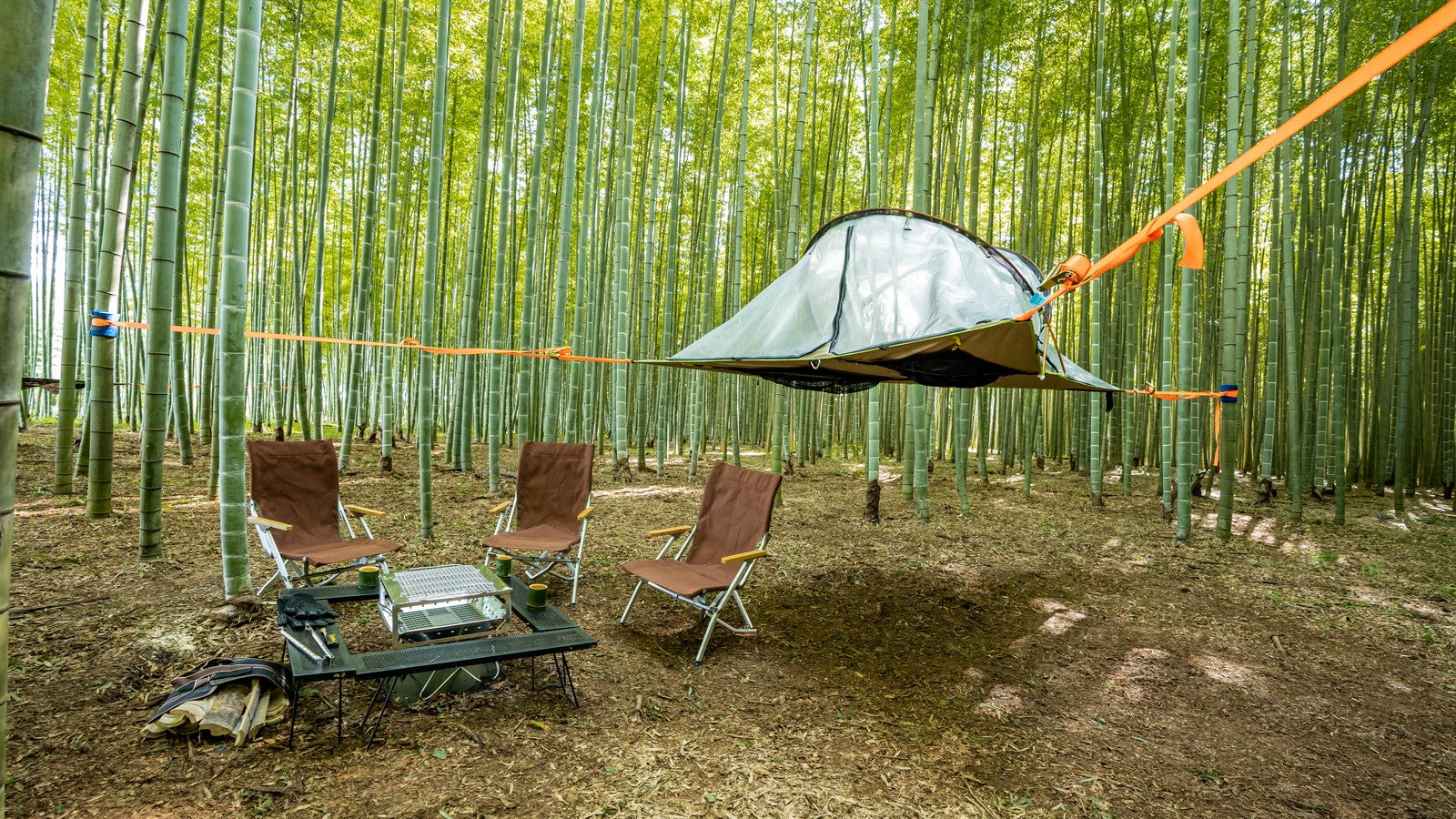 ハンモックテント／提供画像