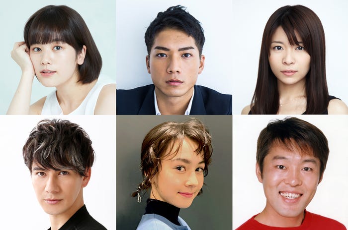 (上段左上から)筧美和子、SWAY、三倉茉奈、つぶやきシロー、安藤ニコ、JOY(提供写真)