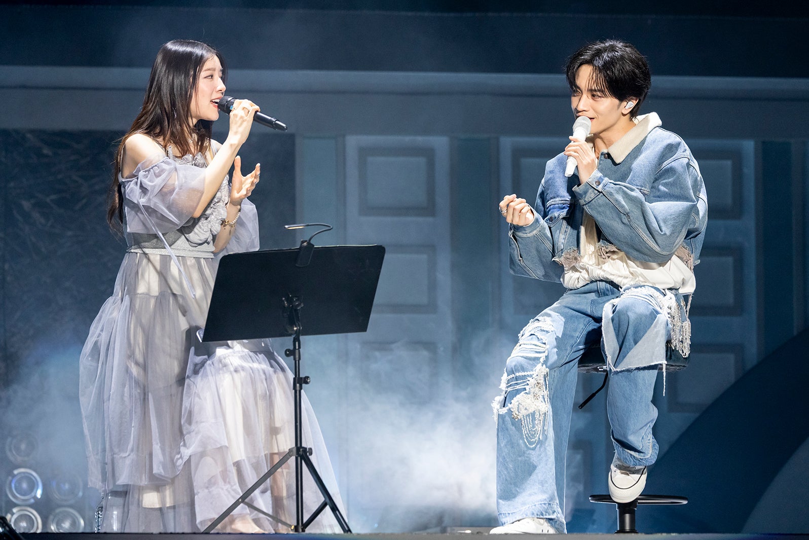 milet、中島健人／撮影：河村美貴／田中聖太郎写真事務所