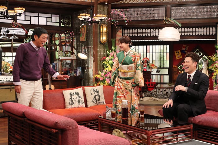 明石家さんま、有村架純、田中将大(C)カンテレ
