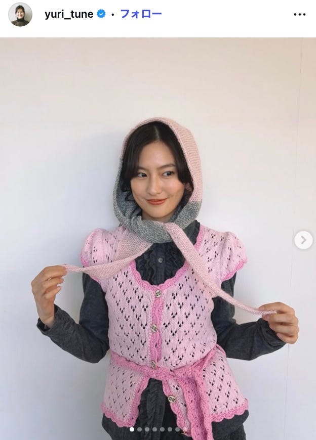 恒松祐里Instagramより