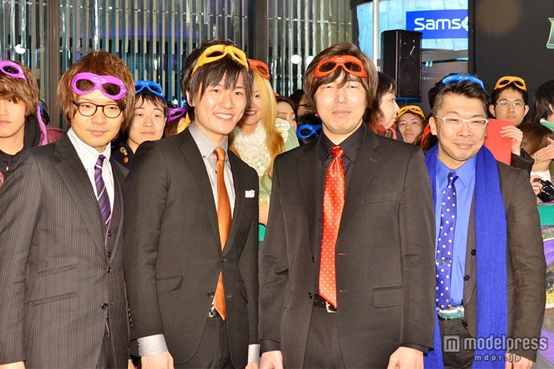 （左から）高梨謙吾、畠中祐、松田健一郎、伊藤健太郎