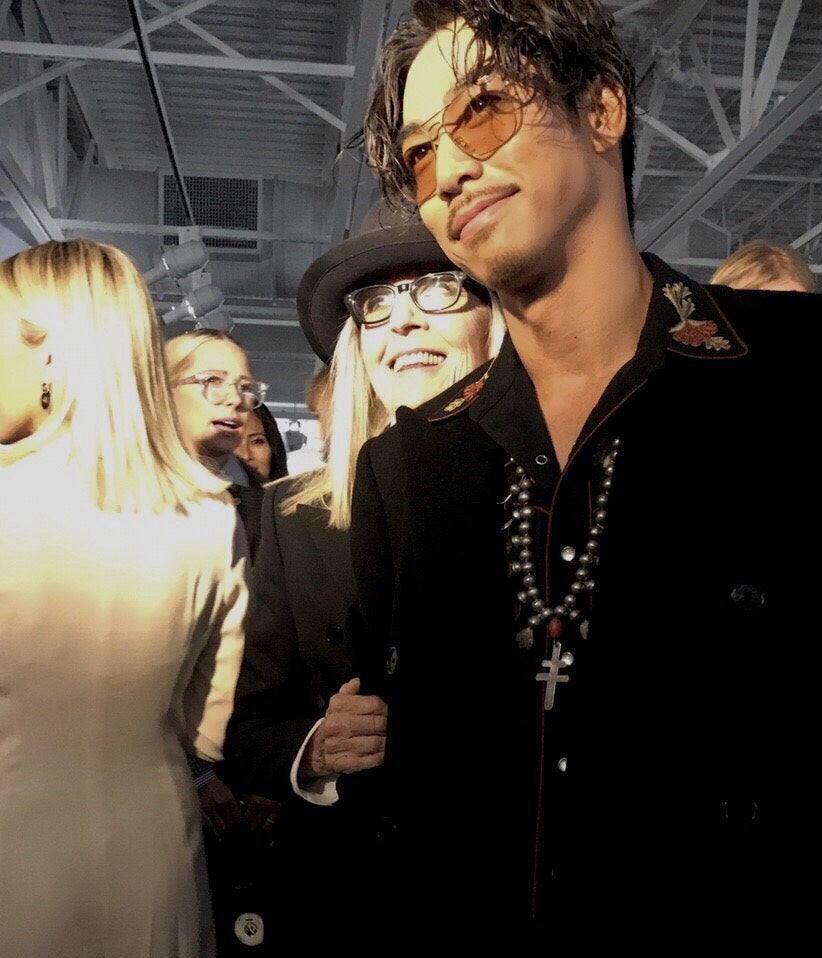 ダイアン・キートン、AKIRA（写真提供：所属事務所）