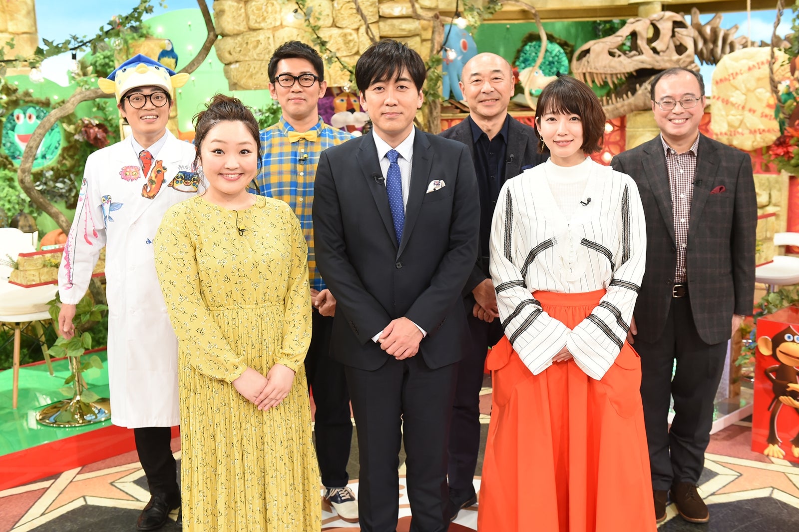 「新どうぶつ奇想天外！」出演者（C）TBS