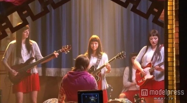 宮崎あおい／「earth music＆ecology」新CM「バンド」篇メイキングより