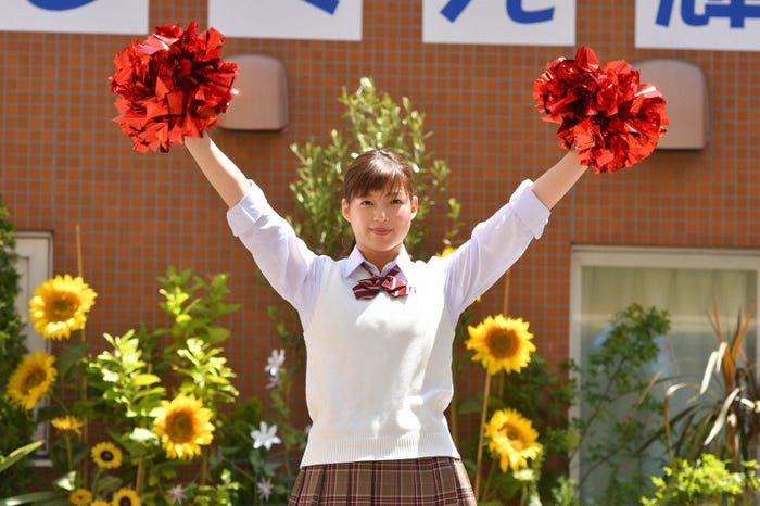 石井杏奈/「チア☆ダン」第1話より(C)TBS