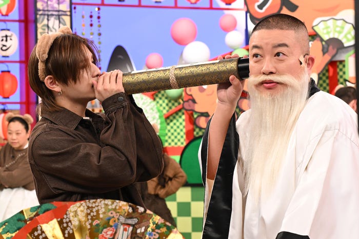 山田涼介、松尾駿(C)日本テレビ