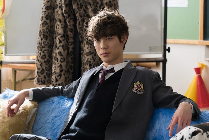 宮沢氷魚/「僕の初恋をキミに捧ぐ」第2話より(C)テレビ朝日