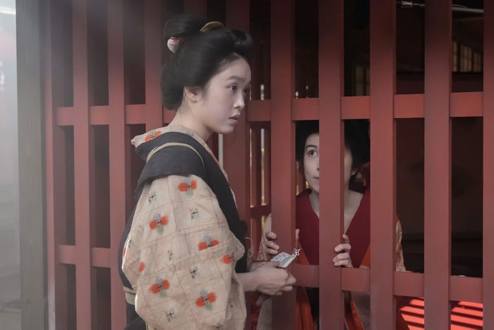 高石あかり、さとうほなみ「ばけばけ」第23話(C)NHK