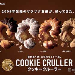クッキークルーラー4種