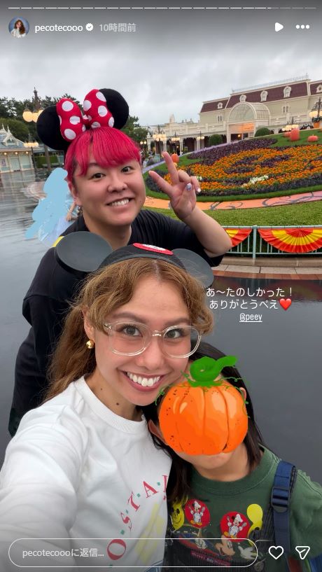 peco Instagramストーリーズより
