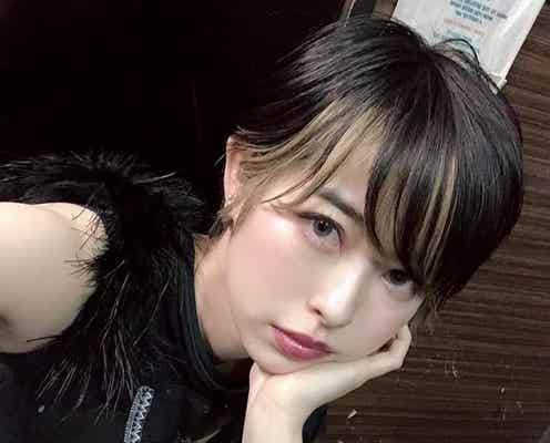 「絶対的美しさ」歌うまアイドル・南向いずみとは?BLACKNAZARENEのショート髪美女