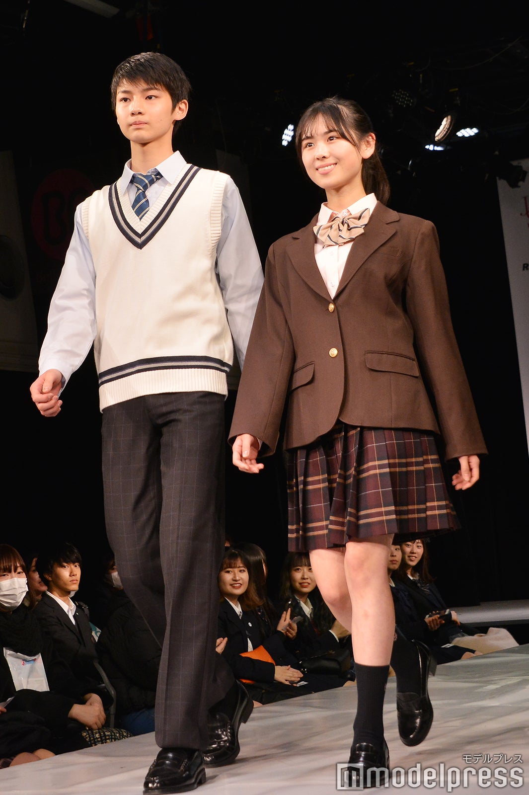 白濱輝、松田奈々 （C）モデルプレス