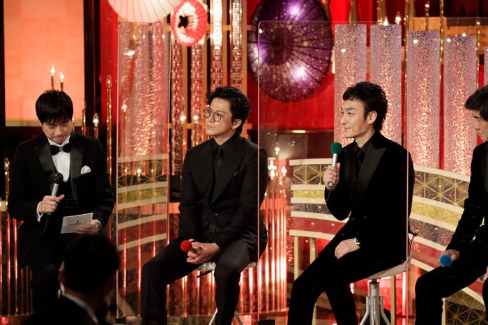 羽鳥慎一、小栗旬、草なぎ剛(C)日本アカデミー賞協会