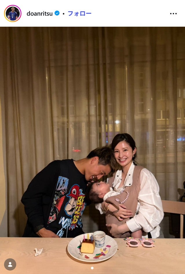 堂安律選手Instagramより