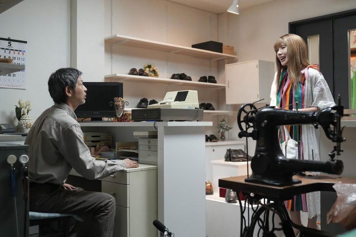 緒形直人、仲里依紗「おむすび」第84話(C)NHK