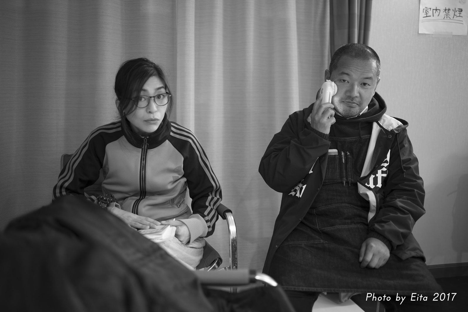 内田慈、大根仁監督／撮影：瑛太（画像提供：TBS）