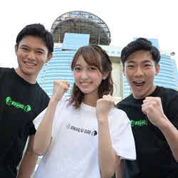 TBS新人アナウンサーの高柳光希 （左）佐々木舞音（中央）小沢光葵 （右）（C）TBS