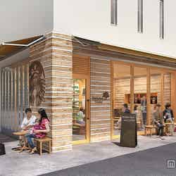 お酒も飲めるスタバ5号店がオープン ペット可のテラス席も(イメージ)/画像提供:スターバックスコーヒージャパン【モデルプレス】
