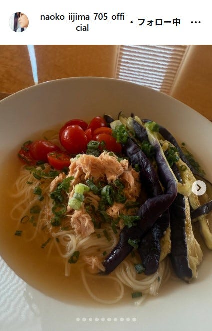 飯島直子Instagram