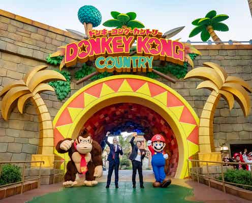 USJ「ドンキーコング・カントリー」開業!プロジェクト始動から8年…“驚きと発見”詰まった新エリア
