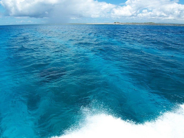 エメラルドグリーンの海／photo by jetalone