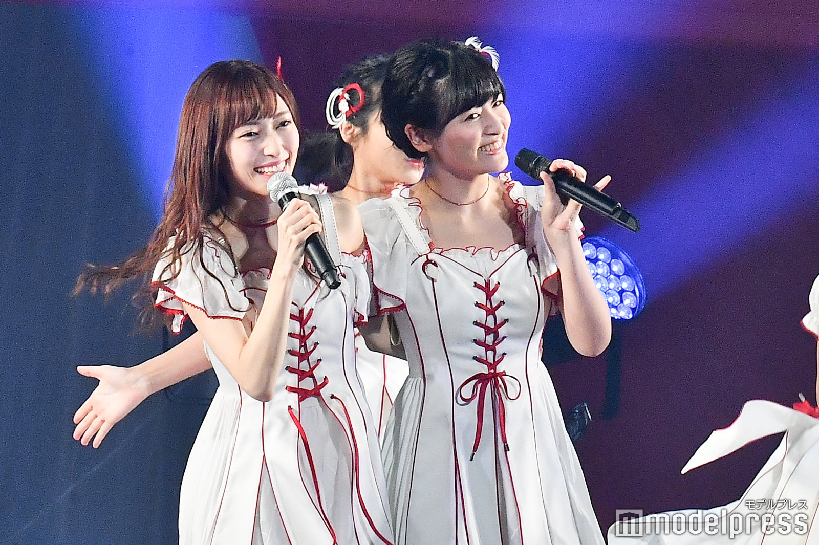 山口真帆、村雲颯香／NGT48 4thシングルリリースイベント （C）モデルプレス