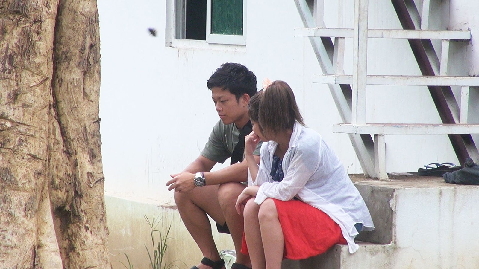 裕ちゃん、でっぱりん／「あいのり：Asian Journey」第5話より（C）フジテレビ