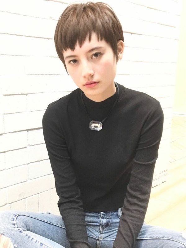 30代に似合うベリーショートカタログ かっこいい大人の魅力溢れるヘアスタイル モデルプレス