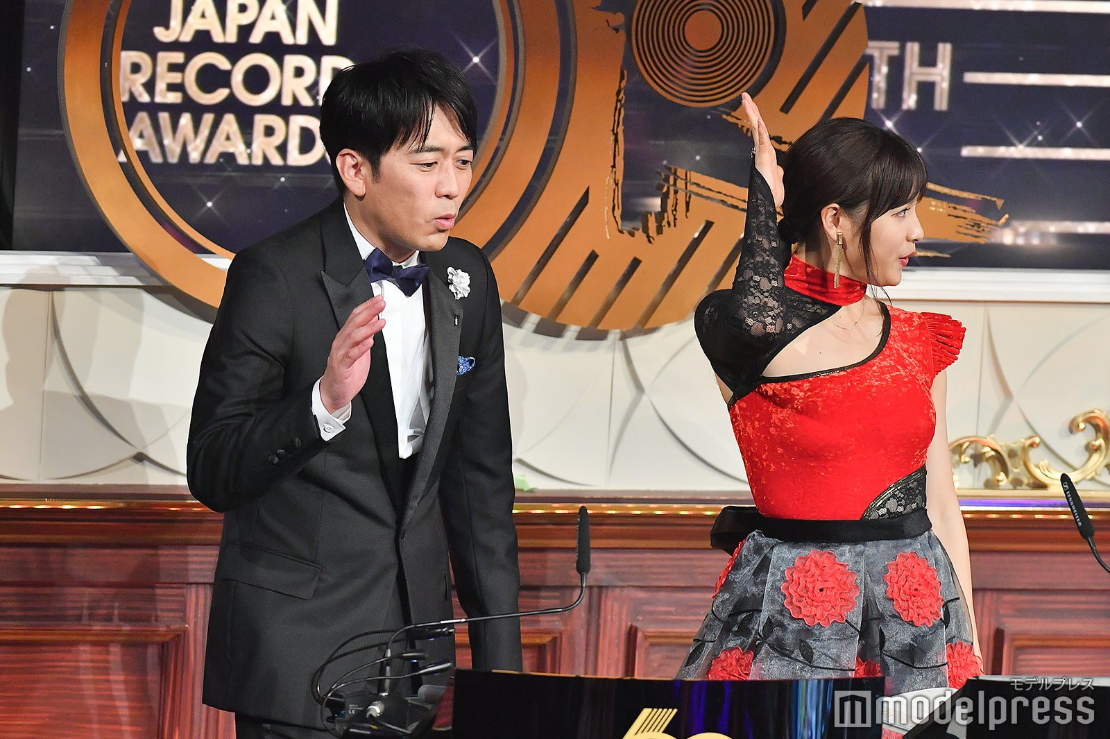 安住紳一郎TBSアナウンサー、土屋太鳳 （C）モデルプレス