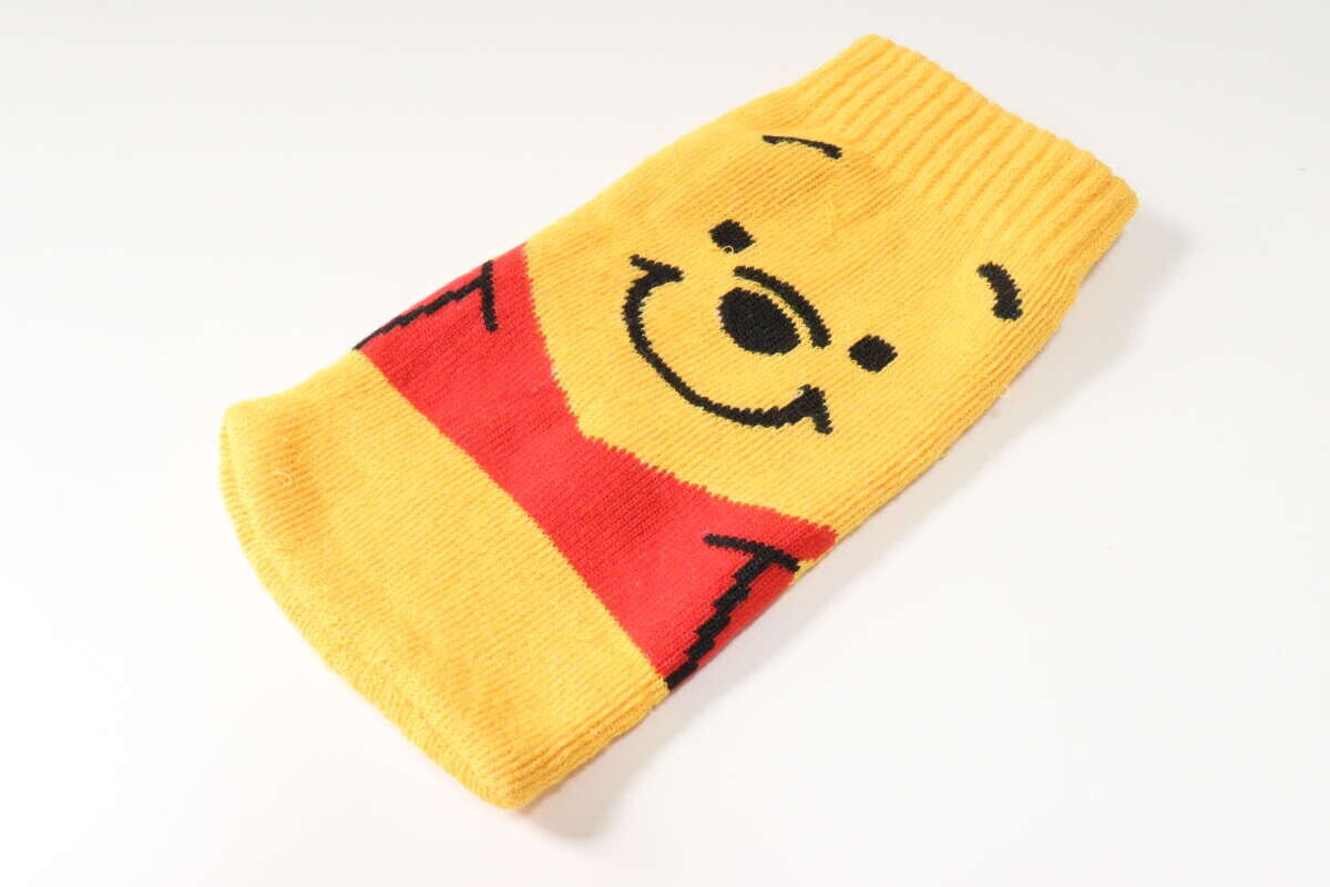 のびるニットボトルホルダー（くまのプーさん）