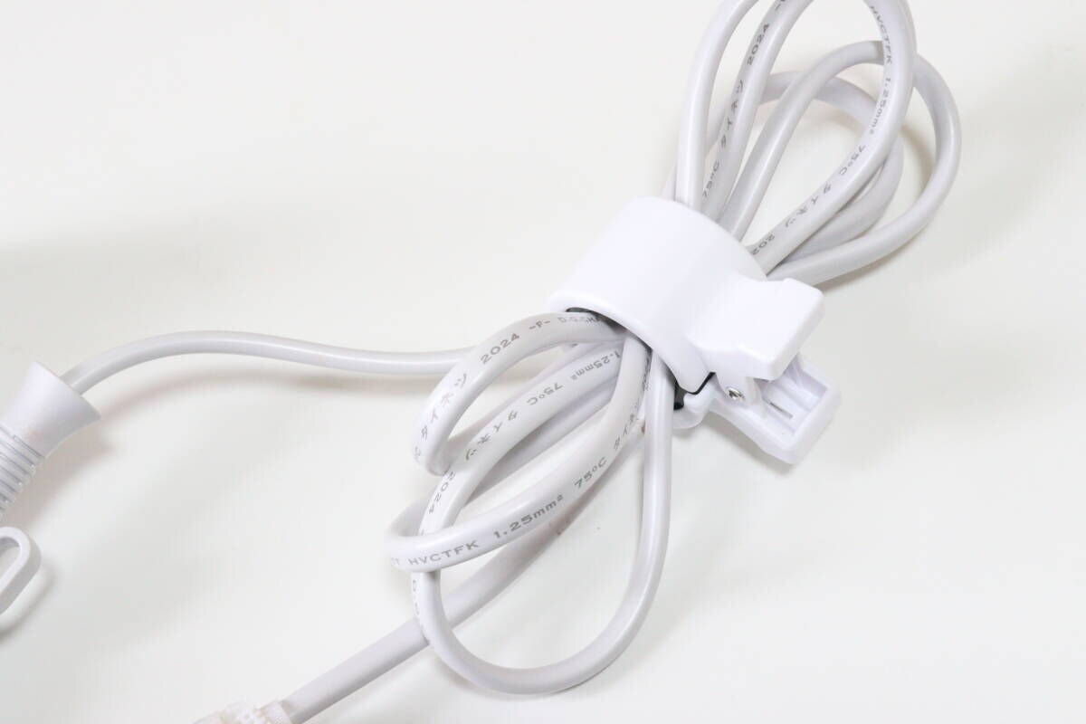 コードクリップ（3個）　使用例