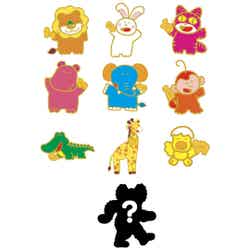 マグネットバッジ (ランダム全10種) 税込500円(C)ギンビス