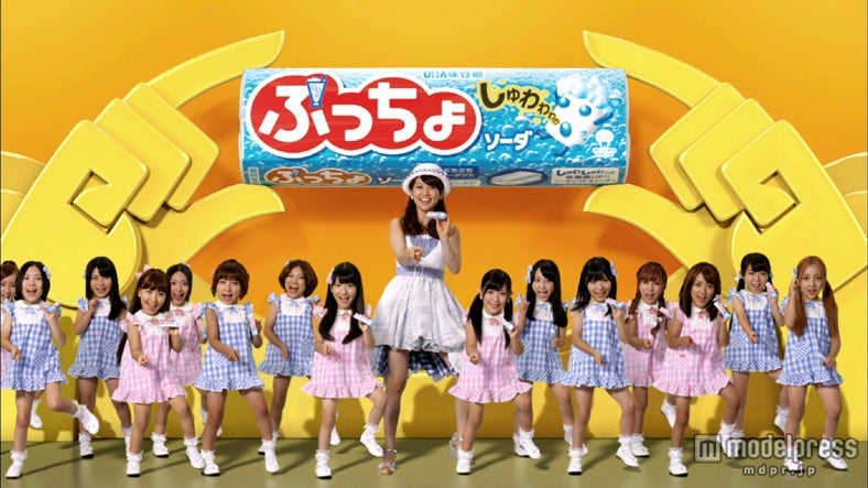 新テレビCM「ぷっちょで歌のお姉さん」篇より