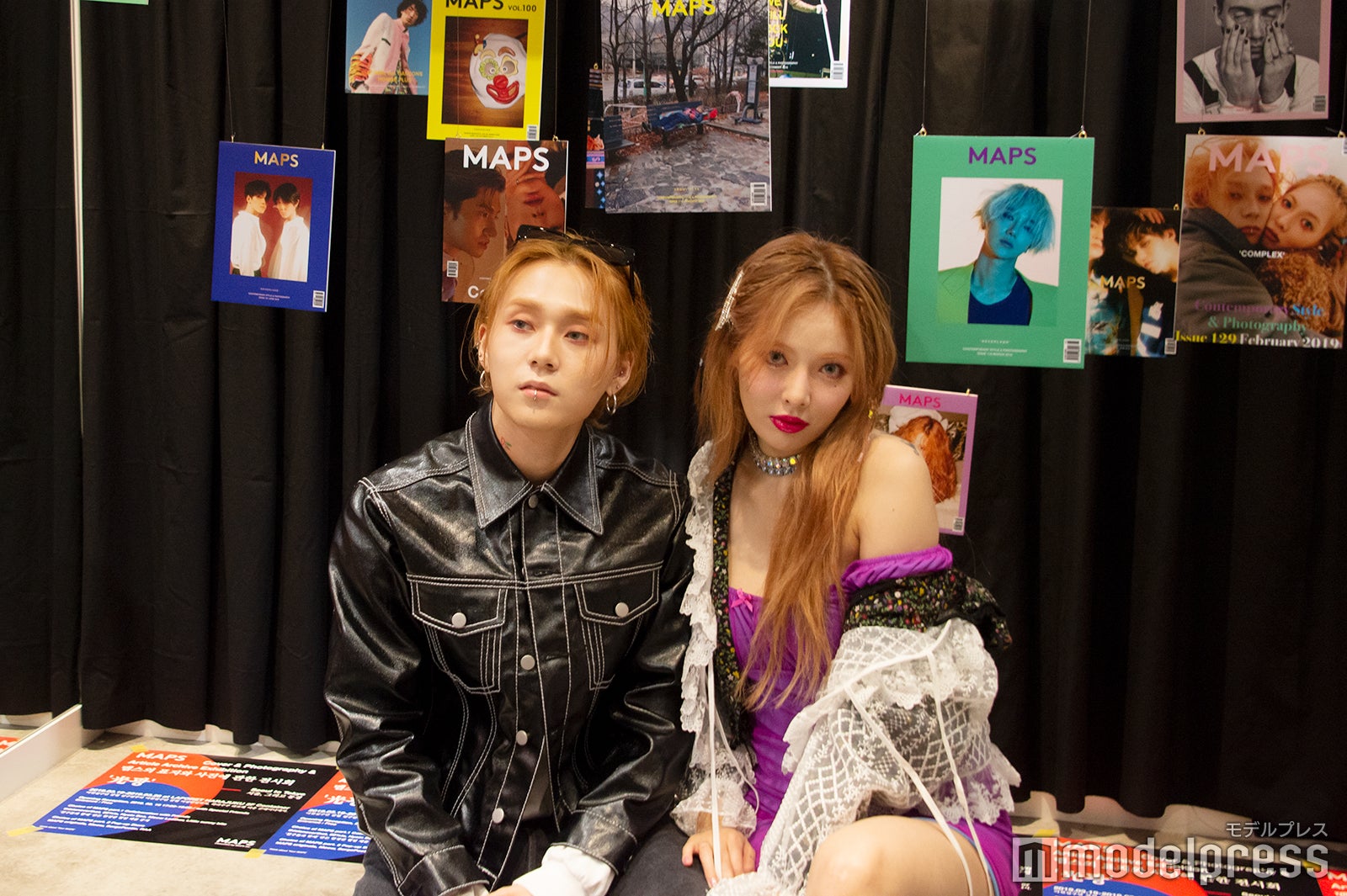 来日時のDAWN、HyunA（C）モデルプレス