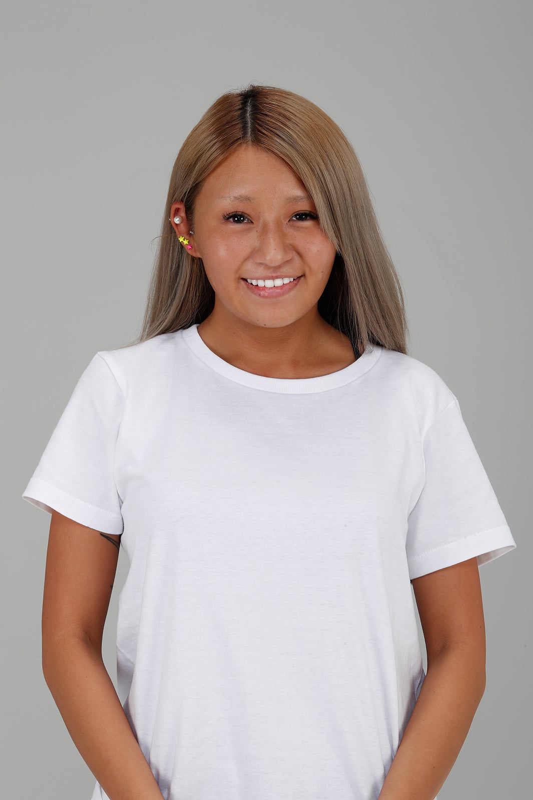 金子絵梨香さん／整形前 （提供写真）