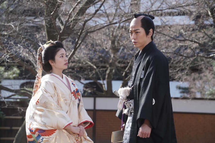 小芝風花、亀梨和也「大奥」第10話より(C)フジテレビ