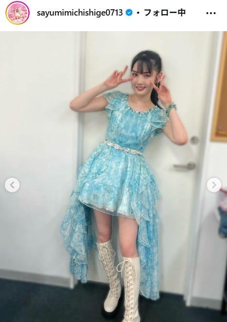 道重さゆみInstagramより
