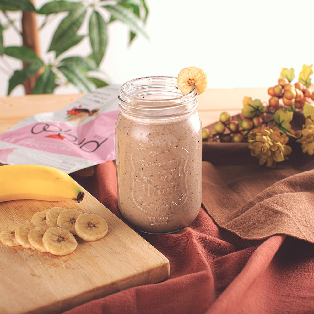 黒ゴマ豆乳ラテ